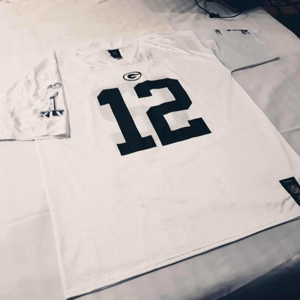 Authentic Reebok NFL Jersey Aaron Rodgers Green Bay Packers Size 2XL